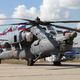 Illustration for article titled A Mi-28 Spun Out And Crashed During A Russian Air Show